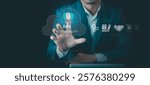 Data Interoperability concept. Ai technology intelligence, ability to accurately interpret data that is exchanged between different systems or organizations and is formatted in the required form.