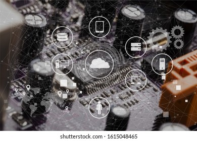 Data Management Platform anslytic concept