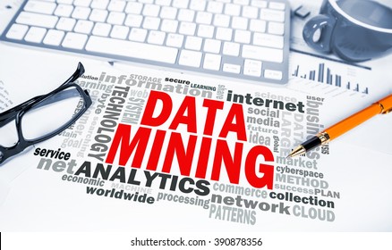 data mining word cloud on office scene