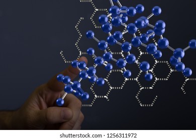 data net in hand