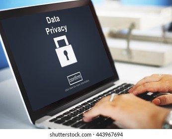 Data Privacy Online Security Protection Concept - Shutterstock ID 443967694