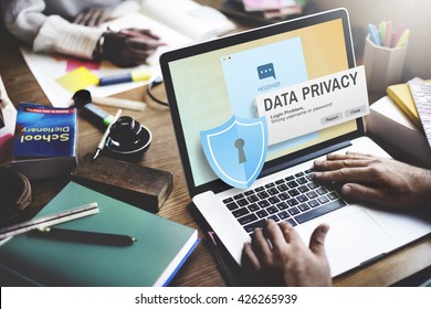 Data Privacy Protection Policy Technology Legal Concept