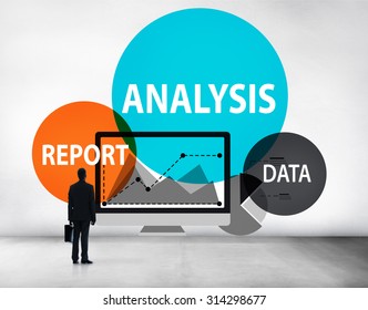 Data Report Analysis Technology Concept