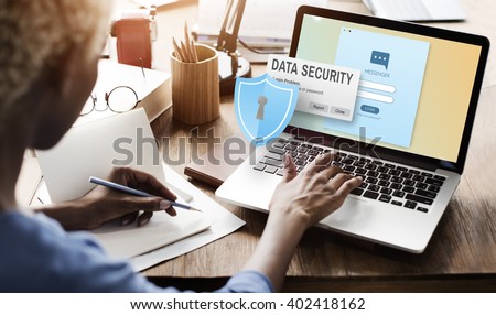 Data Security Digital Internet Phishing Online Concept
