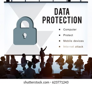 Data Security Privacy Protect Concept