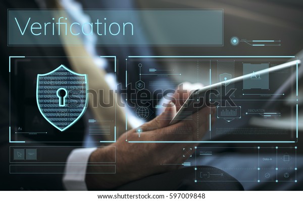 Data\
Security system Shield Protection\
Verification