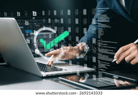 Data storage and data analysis and technology assistant with information detector