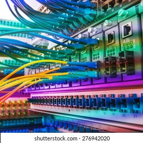 Data Transfer By Optical Fibre Information Technology.