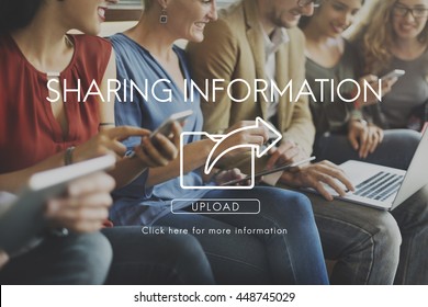 Data Transfer Exchange Sharing Sync Upload Concept