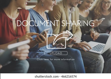Data Transfer Exchange Sharing Sync Upload Concept