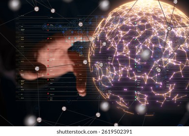 Data Visualization: Colorful Cubes  Network Connections