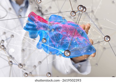 Data Visualization: Colorful Cubes Network Connections