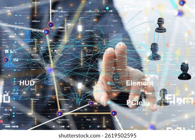 Data Visualization: Colorful Cubes  Network Connections