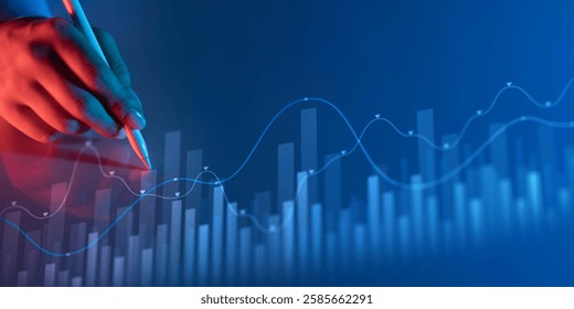 Data Visualization in Financial Analytics with Trend Analysis.