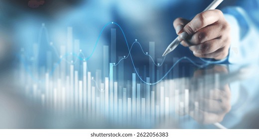 Data Visualization in Financial Analytics with Trend Analysis.