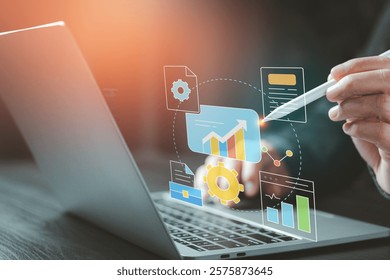 Data visualization: Transforming information into actionable insights for growth. Performance tracking: Optimizing results through real-time analytics.