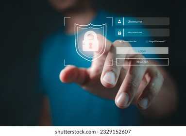 Database Encryption Safeguarding Sensitive Information with Advanced Cryptographic Techniques.Access Control Restricting User Permissions to Protect Database Integrity and Confidentiality. - Shutterstock ID 2329152607