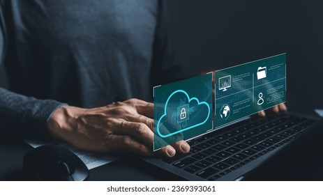 Database storage cloud technology file data transfer sharing, cyber, big data information for financial online marketing, internet banking application or computer download upload backup cloud drive.