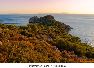 Datca, Mugla, Turkey 11-10-2020.Datça Is A Port Town In Southwestern Turkey. It's Situated On The Narrow Datça Peninsula On The Aegean Sea.