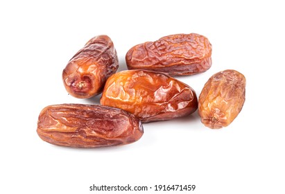 Dates Fruit Isolated On A White Background