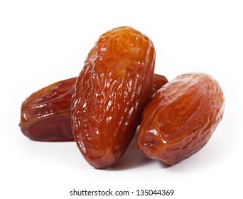 Dates isolated on white background - Shutterstock ID 135044369