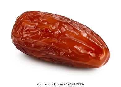 Dates isolated on white background with clipping path and full depth of field.