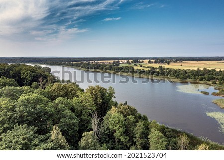 Daugava river next to Jaunjelgava, Latvia.