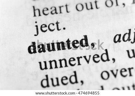 Daunted