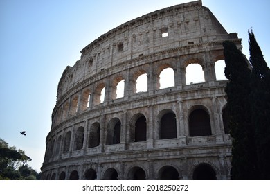 The Daunting Colosseum in italy