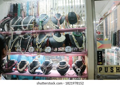 Davao City, Philippines - December 2, 2015: Local Jewelry And Accessories Store Front