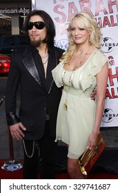 Dave Navarro and Stormy Daniels arrive to the World Premiere of "Forgetting Sarah Marshall" held at the Grauman's Chinese Theater in Hollywood, California, United States on April 10, 2008.  