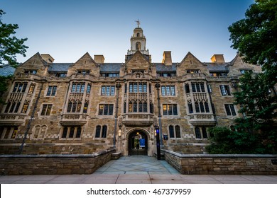 The Davenport College Building At Yale University, In New Haven, Connecticut.