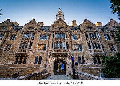 The Davenport College Building At Yale University, In New Haven, Connecticut.