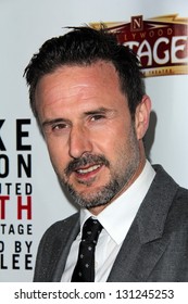 David Arquette At The Opening Of 