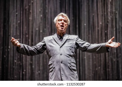 David Byrne At Rock Werchter Festival, Werchter, Belgium 5-8 July 2018