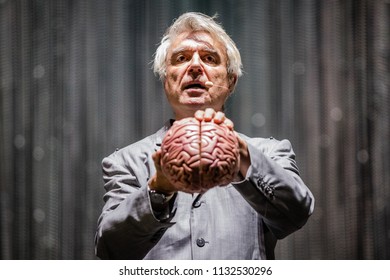 David Byrne At Rock Werchter Festival, Werchter, Belgium 5-8 July 2018