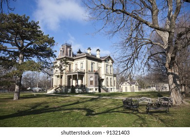 David Davis Historic Mansion In Blomington, Illinois