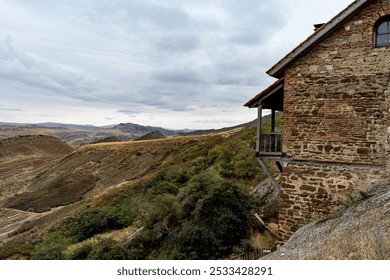 David Gareji Monastery in the Rocky Hills of Georgia - Powered by Shutterstock