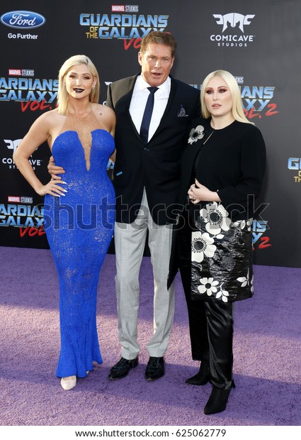 David Hasselhoff Hayley Hasselhoff Taylor Ann Stock Photo Edit Now 625062779