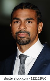 David Haye Arrives For The 