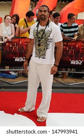 David Haye Arriving For The UK Premiere Of Red 2, At Empire Leicester Square, London. 22/07/2013