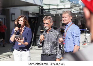 David Marshall Coulthard And Eddie Jordan Interview Sochi 2014