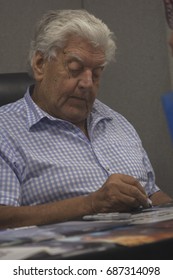 David Prowse At London Film And Comic Con 2017