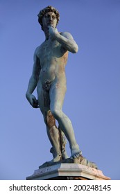 David Statue By Michaelangelo In Florence