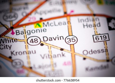 Davin Canada On Map Stock Photo 776638954 | Shutterstock