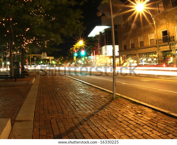 Davis Square in Somerville