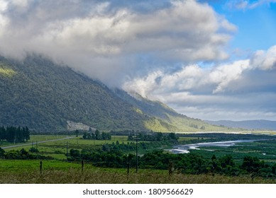 Dawn In Arthurs Pass National Park, South Island, New Zealand