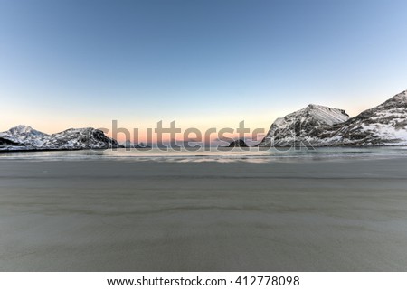 Similar – Image, Stock Photo Svolvær, Lofoten Tourism