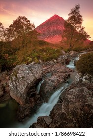 Dawn Light On Buachaille Etive Mòr