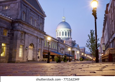 Dawn In The Old Town Montreal 